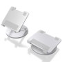 Aisens Soporte Giratorio Ajustable para Portátil y Tableta 7-13 Pulgadas, Plata